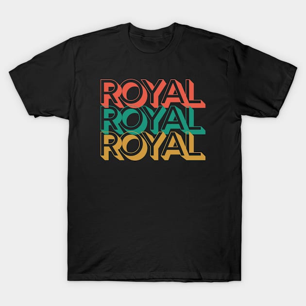 Royal T-Shirt by Rev Store